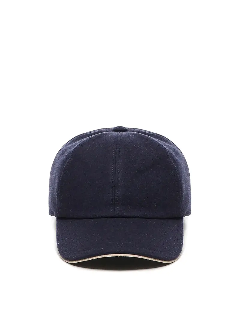 Berretto da baseball in lana Blu