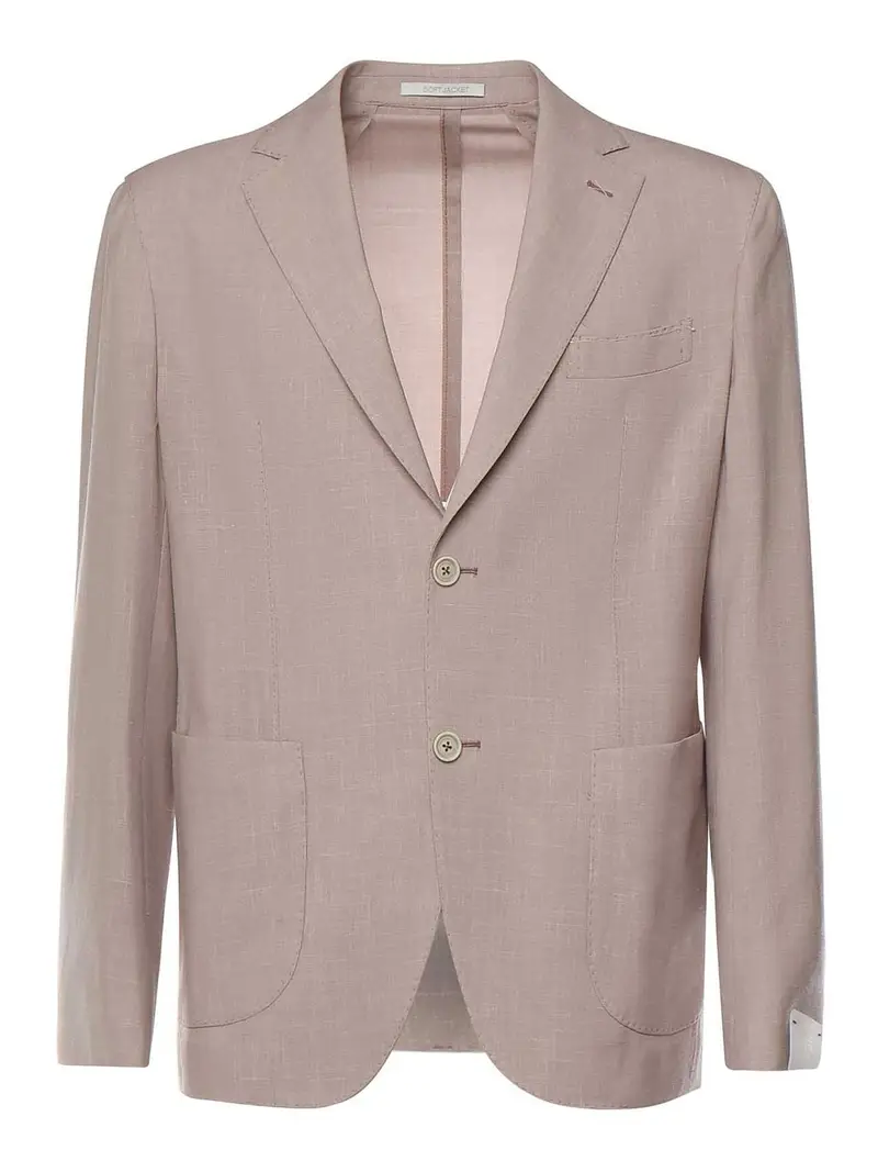 Blazer monopetto sartoriale Color Carne E Neutri