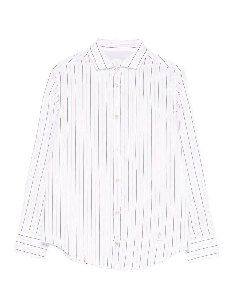 Camicia A Righe Bianco