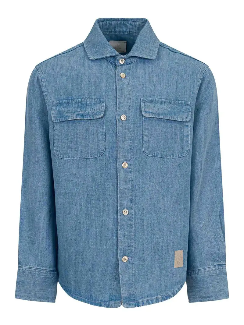 Camicia Denim Blu