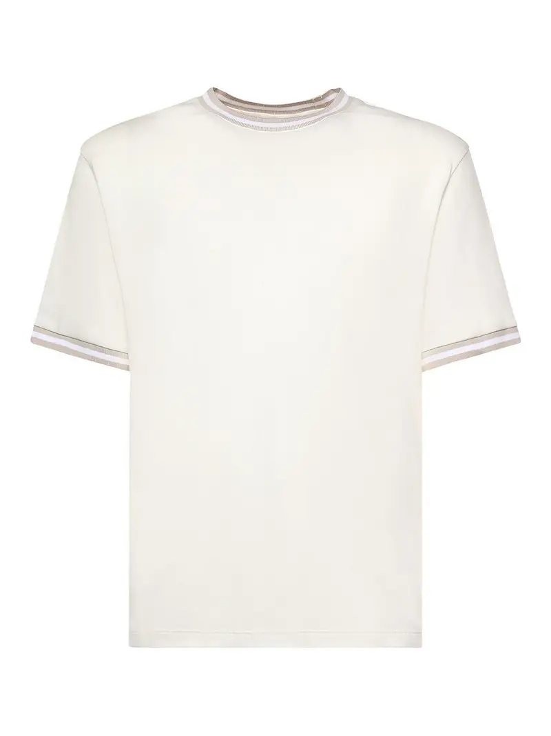 Maglietta in cotone Bianco