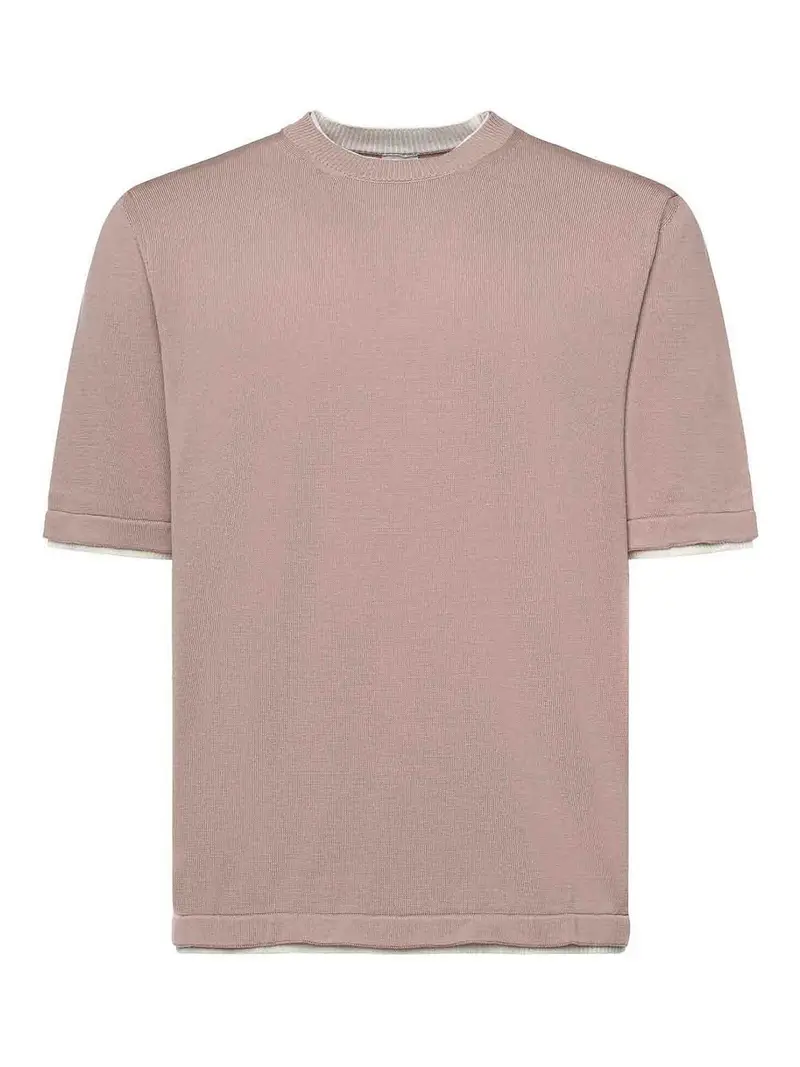 Maglietta in cotone Rosa