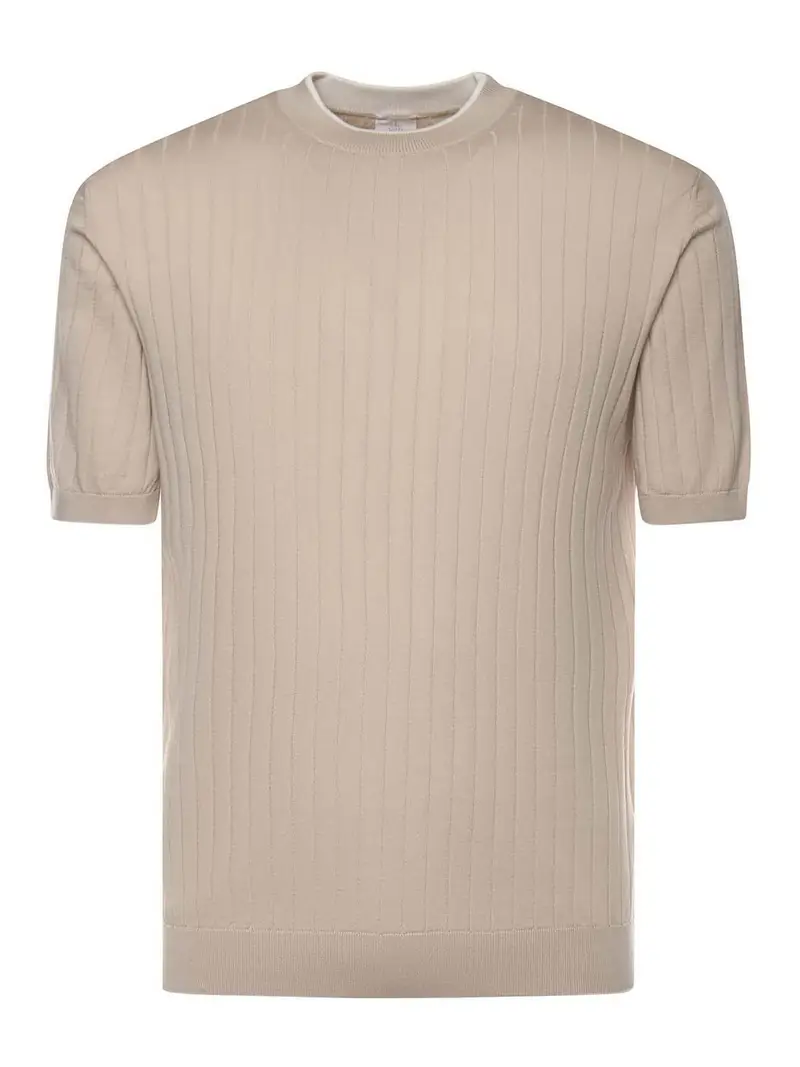 Maglietta in cotone Tortora