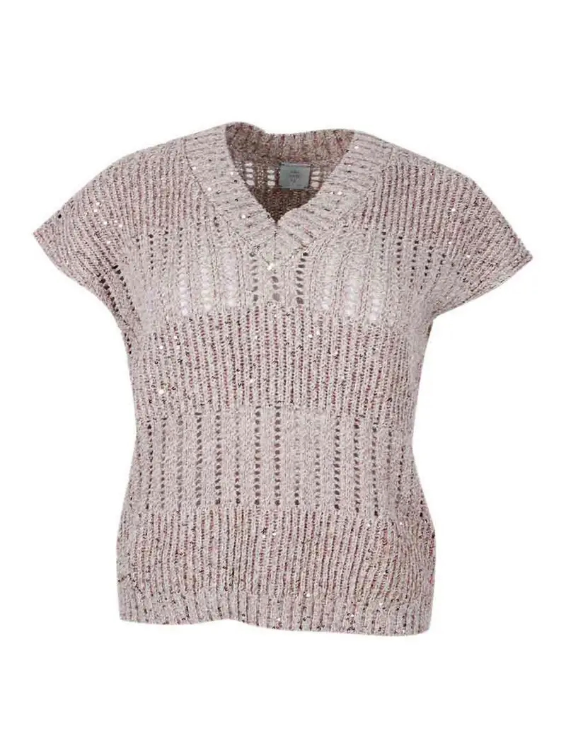 Maglione Color Carne E Neutri