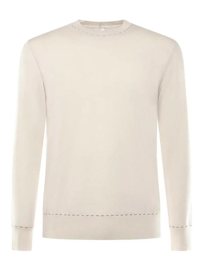 Maglione di lana Beige