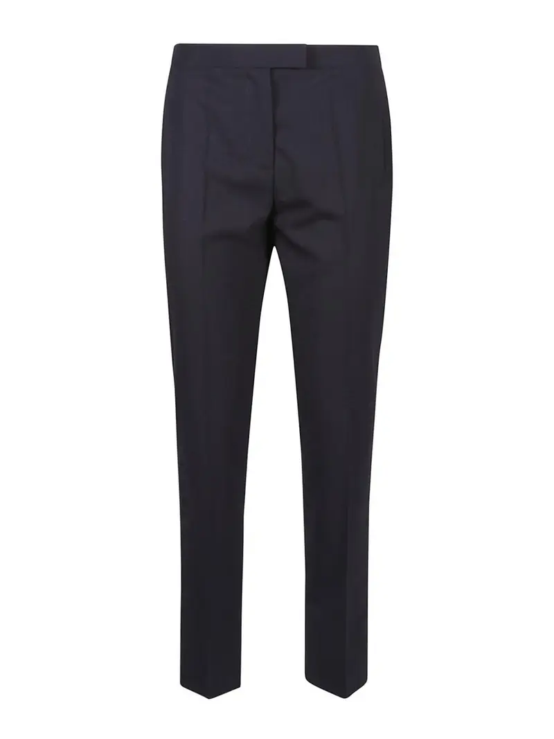 Pantalone Blu Navy In Cotone