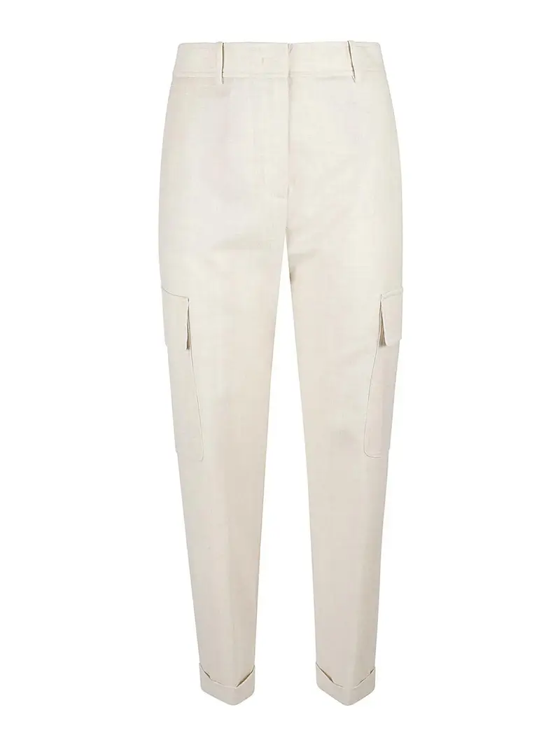 Pantaloni Crema