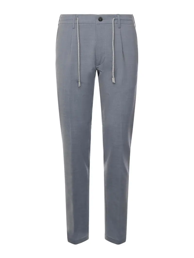 Pantaloni da jogging in lana Denim