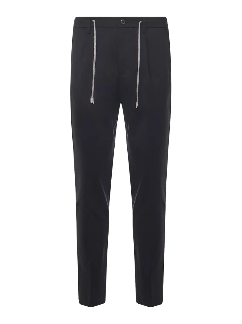 Pantaloni da jogging in lana Nero