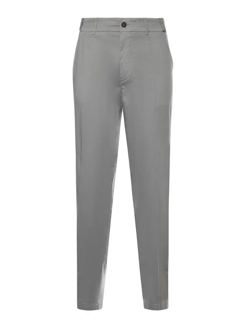 Pantaloni di cotone Marrone