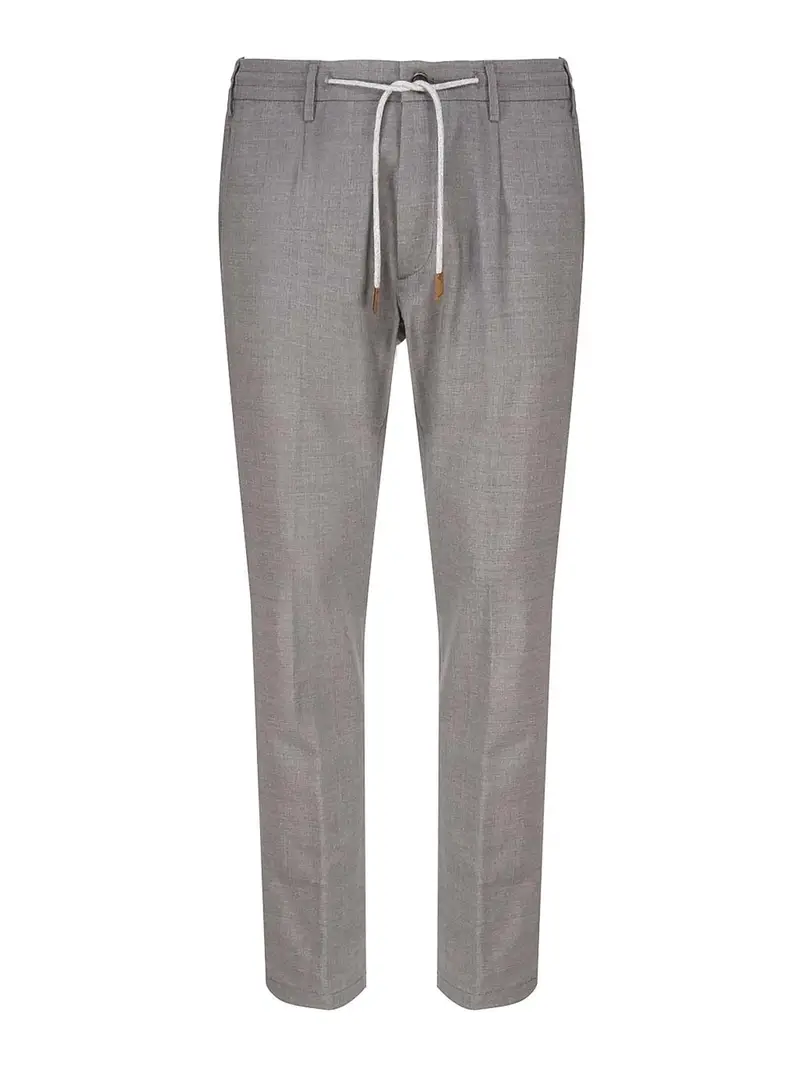 Pantaloni dritti Grigio