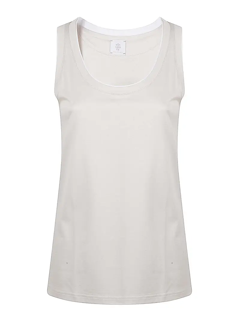 ELEVENTY Top Beige 3255787