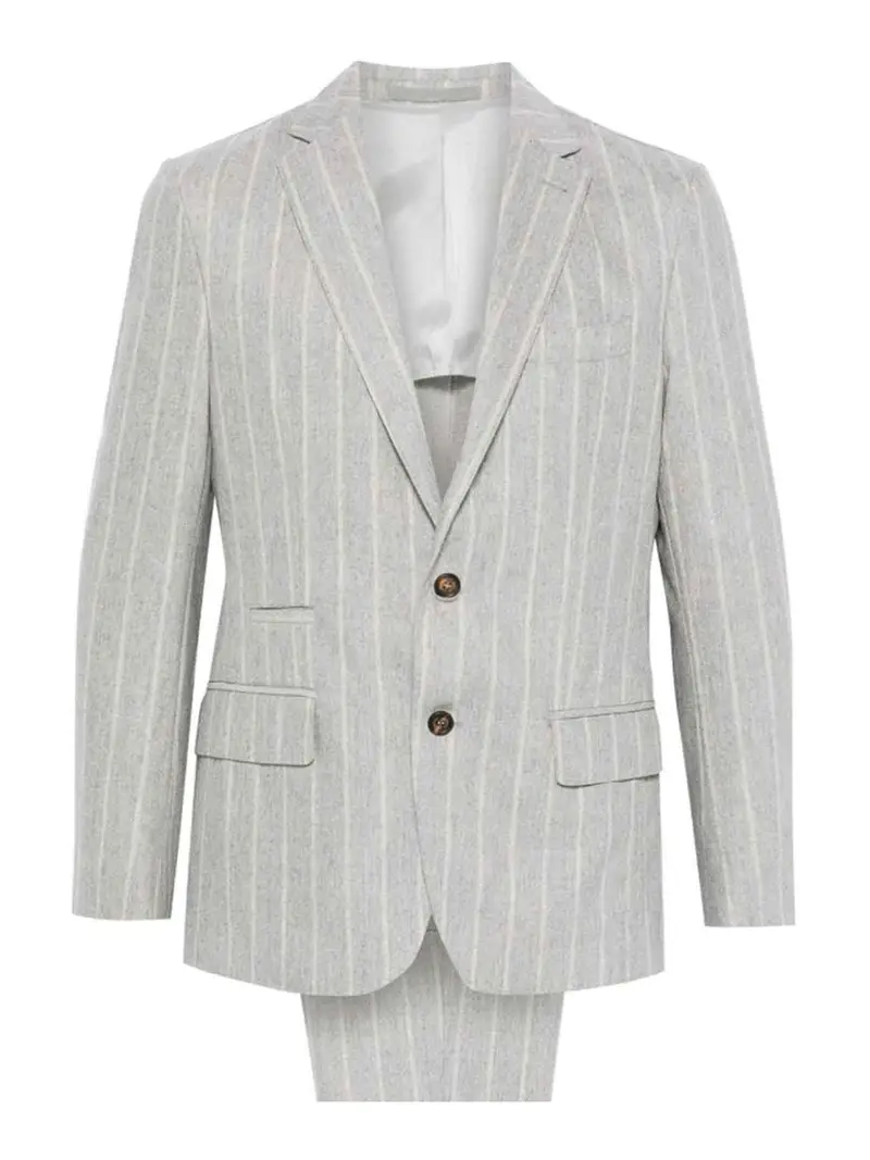 Vestito a gesso Grigio