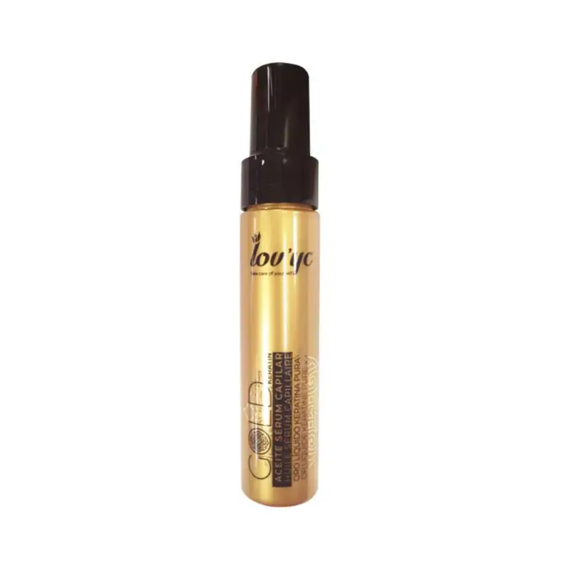 Lovyc Gold Pure Liquid Gold Keratin Olio Siero 60ml