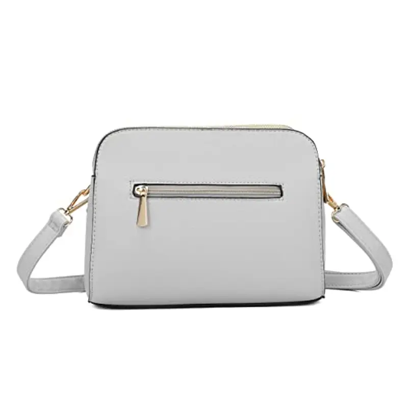 ELIOX Borsa a tracolla Donna Grigio 1607288 miniatura 3