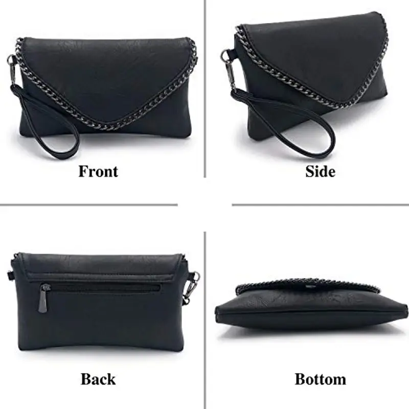 ELIOX Pochette Ragazza Nero 1387312 miniatura 3