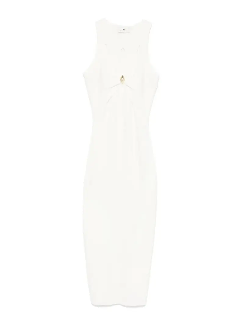 Abito a maglia Crema