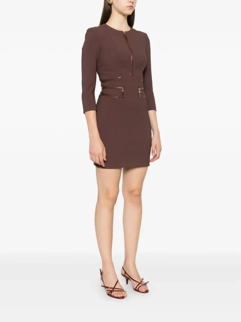 Abito con Zip Caffe miniatura 3