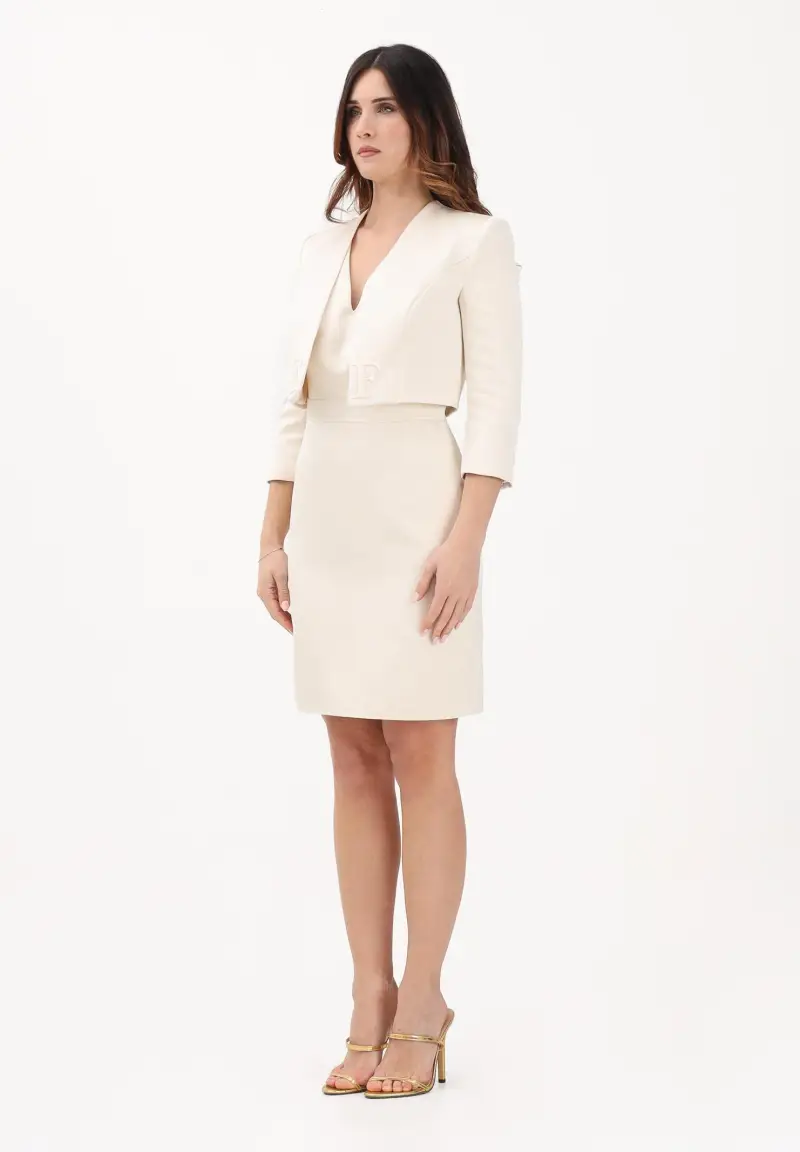 Abito corto burro da donna con giacca