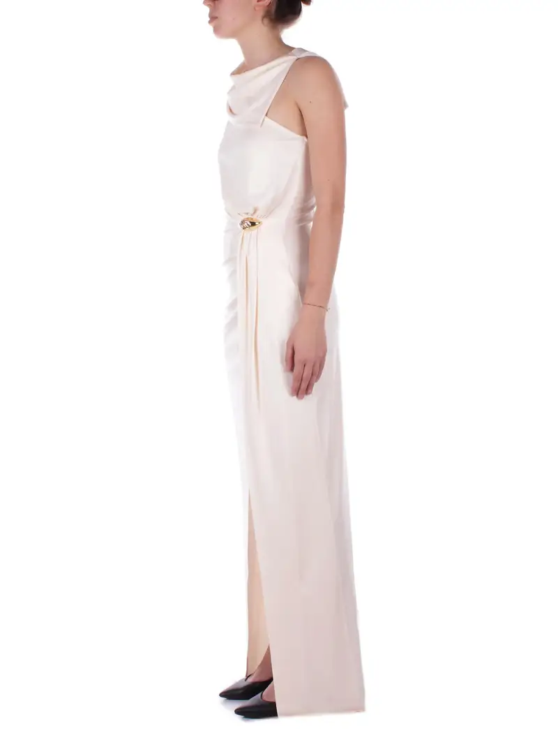 Abito Donna ELISABETTA FRANCHI Burro Dress carpet miniatura 2