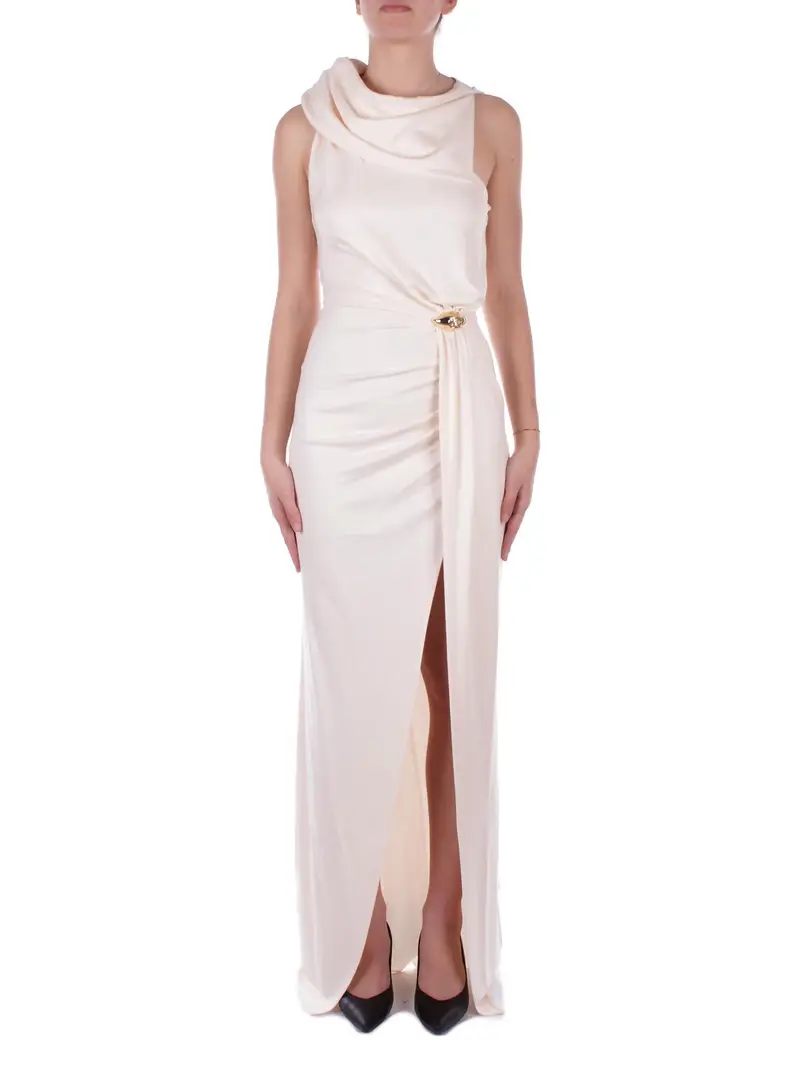 Abito Donna ELISABETTA FRANCHI Burro Dress carpet