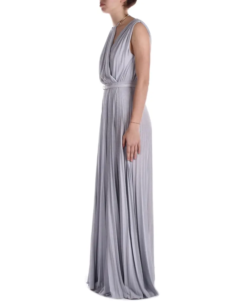 Abito Donna ELISABETTA FRANCHI Sky blu Elegante miniatura 2