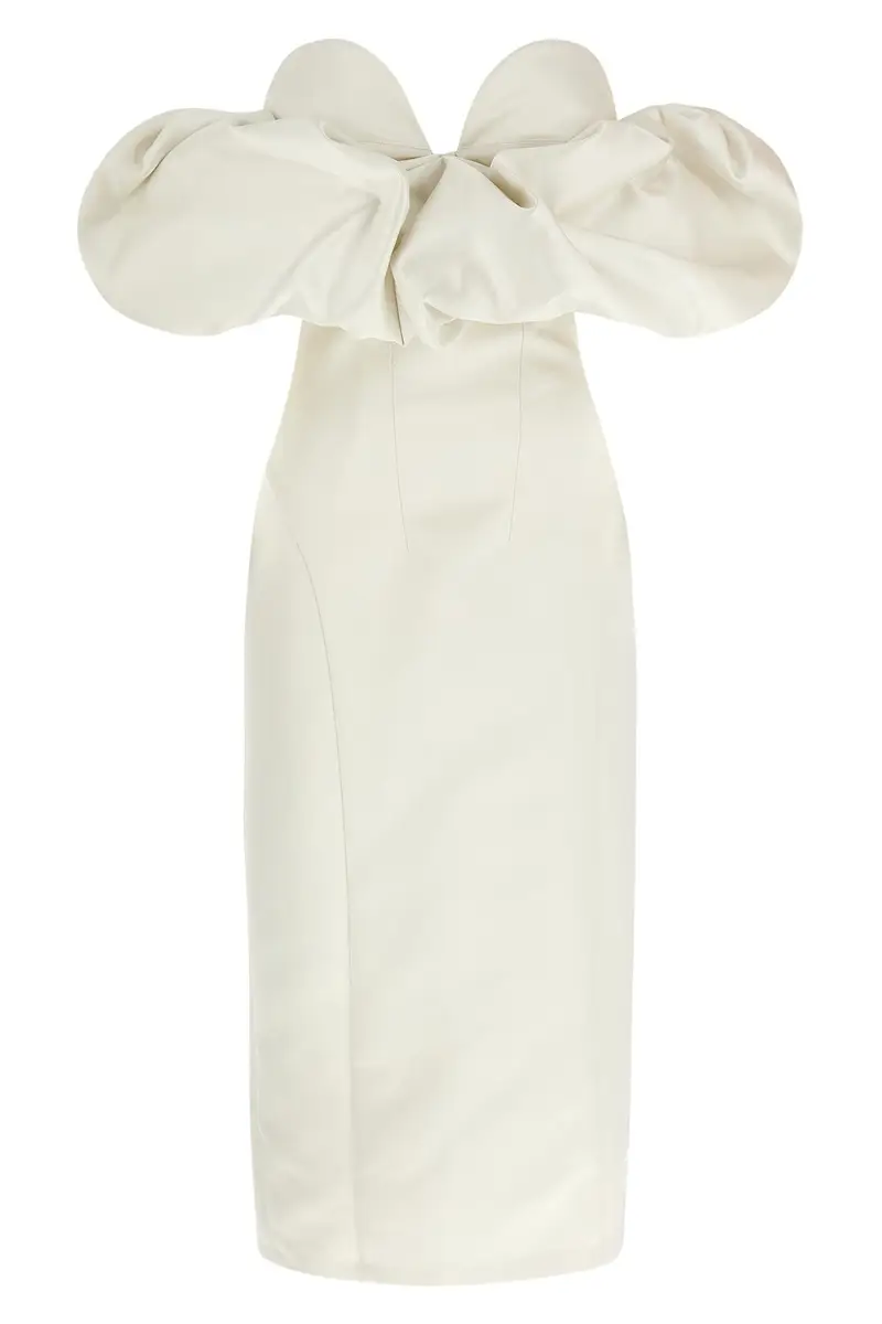 Abito Off The Shoulder Bianco