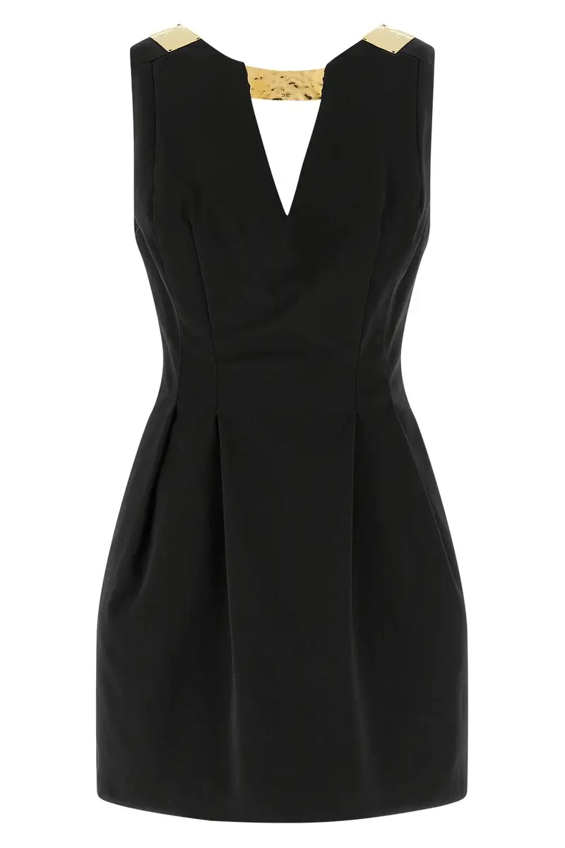 Abito Placche Metallo Nero