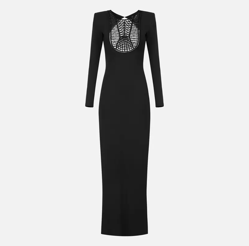 Abito Red Carpet con ricami