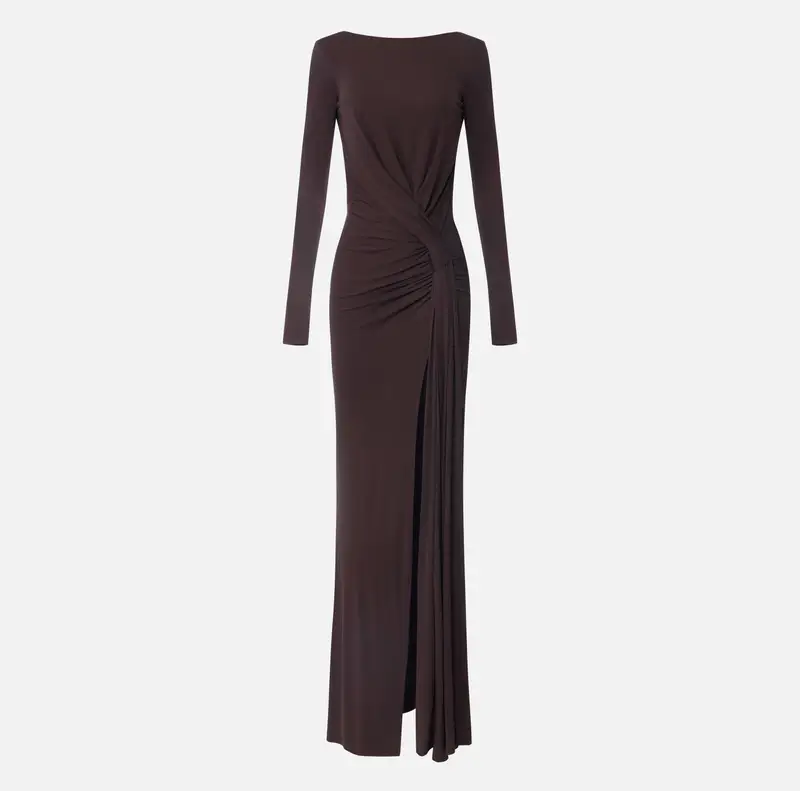 Abito Red Carpet in jersey crêpe