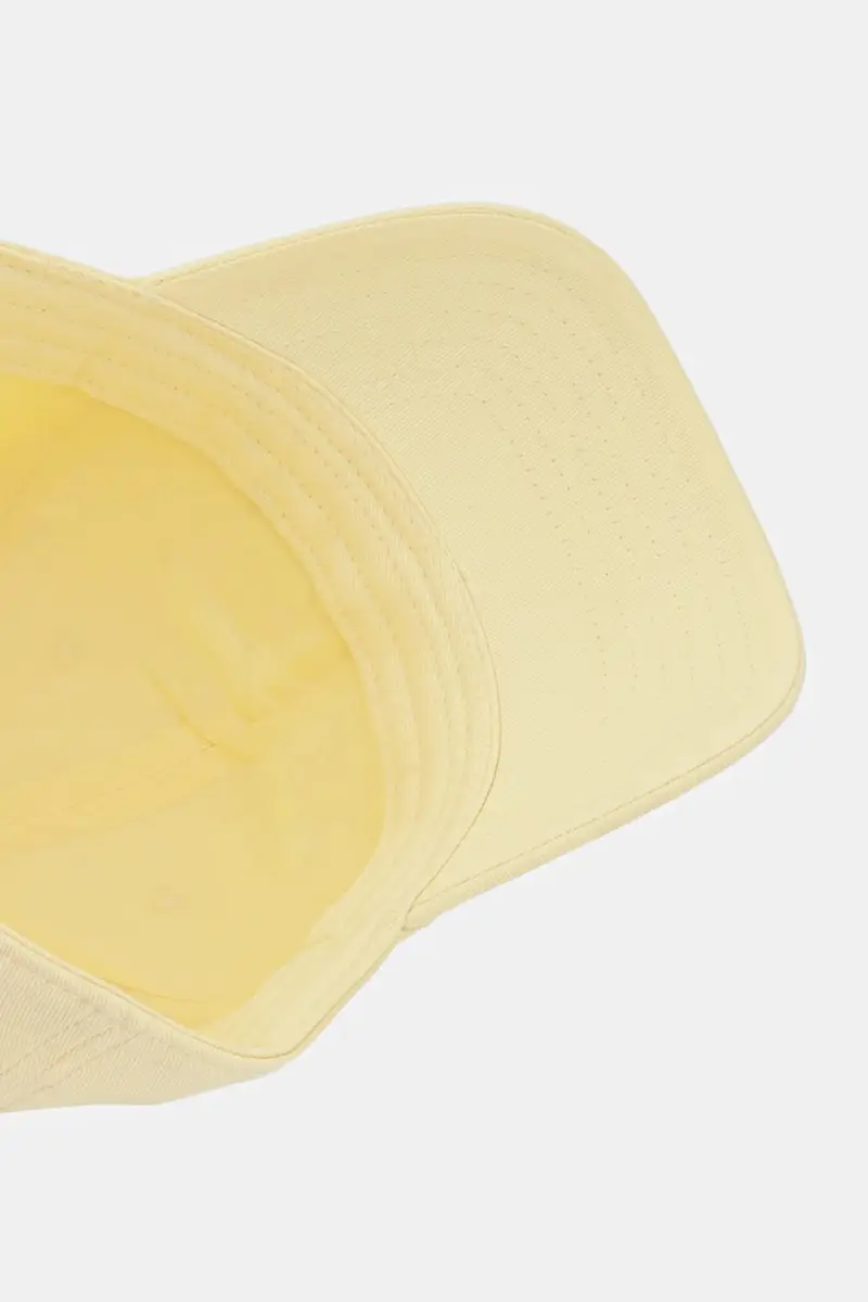 berretto da baseball in cotone colore giallo con applicazione CL06F51E2 miniatura 4