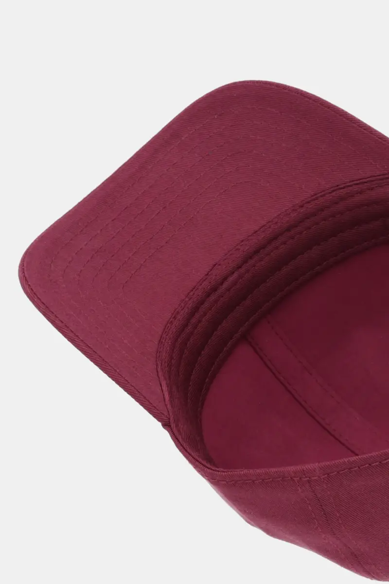 berretto da baseball in cotone colore granata CL18F57E2 miniatura 4