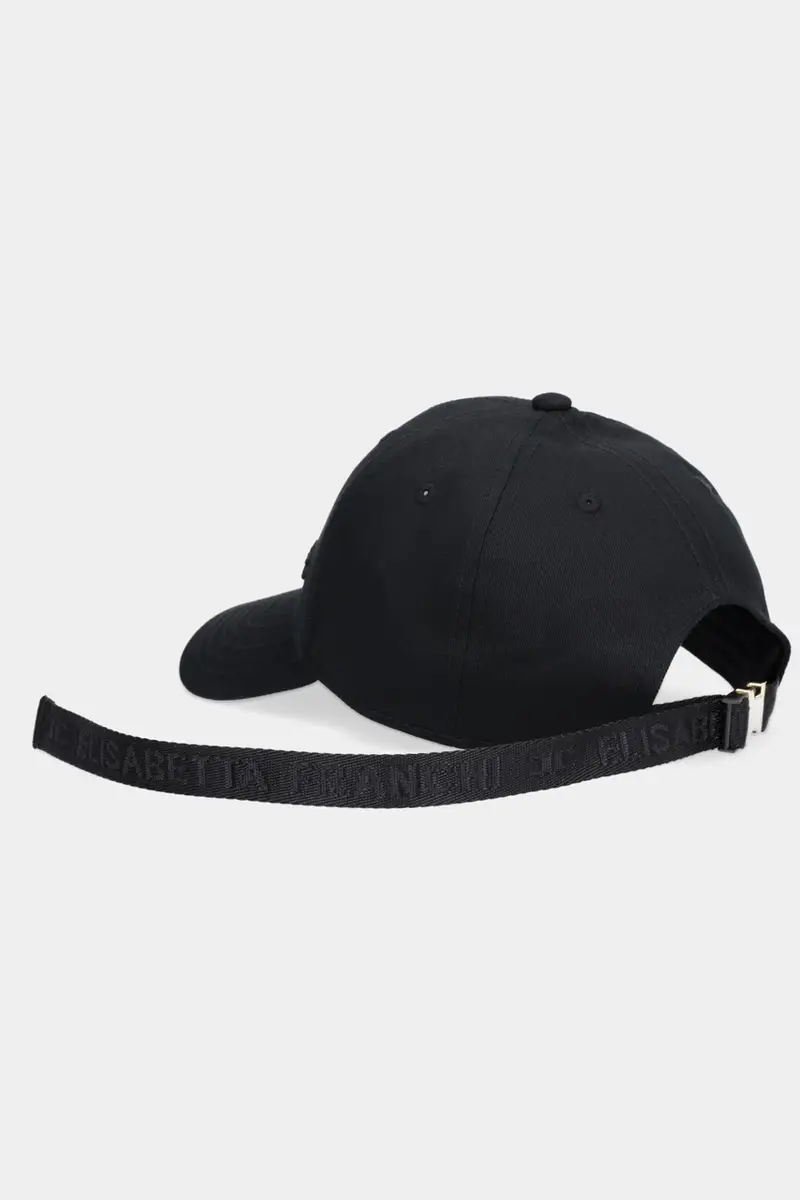 berretto da baseball in cotone colore nero CL18F57E2 miniatura 3