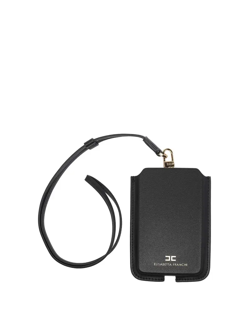 Black Logo Phone Case Nero