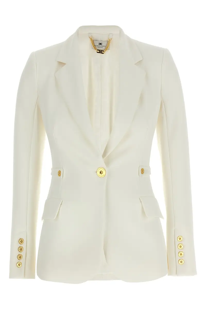 ELISABETTA FRANCHI Blazer Bianco 2547987