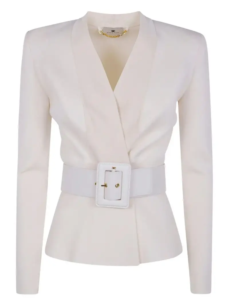 ELISABETTA FRANCHI Blazer Bianco 4195982