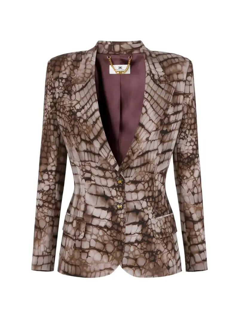 ELISABETTA FRANCHI Blazer Marrone 4179403