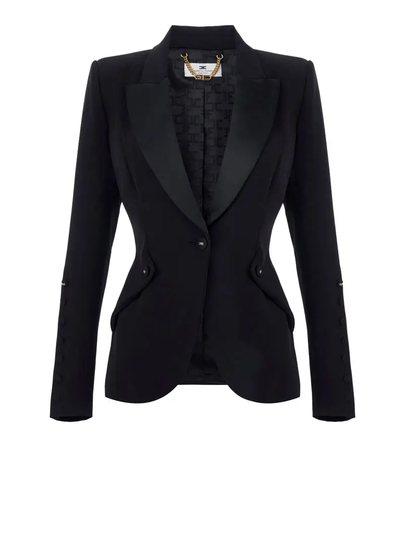ELISABETTA FRANCHI Blazer Donna Nero 2493665