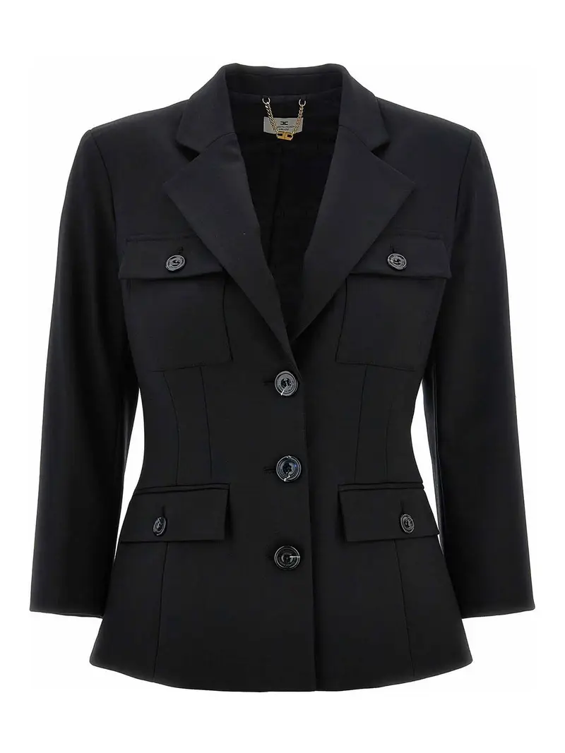 ELISABETTA FRANCHI Blazer Nero 4127795