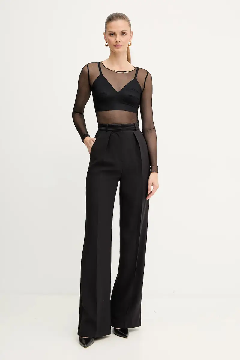 ELISABETTA FRANCHI Body Donna Nero 3890074 miniatura 2