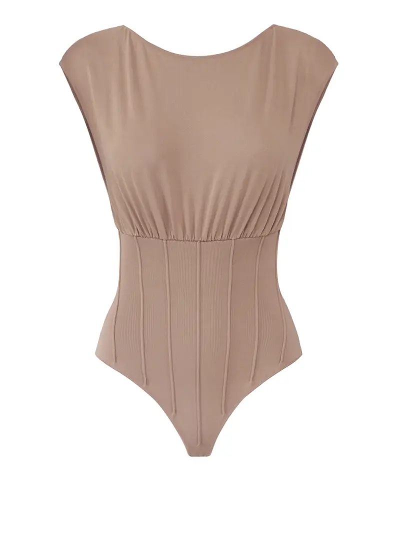 body elisabetta franchi da donna - argilla Beige