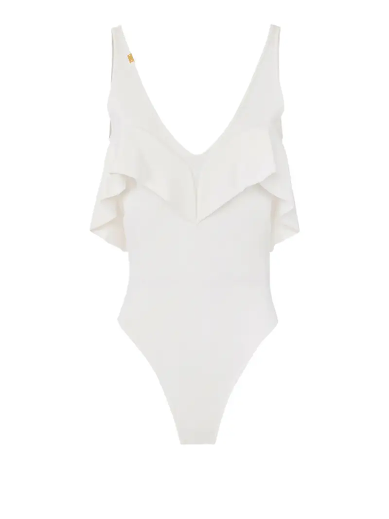 body elisabetta franchi da donna - avorio