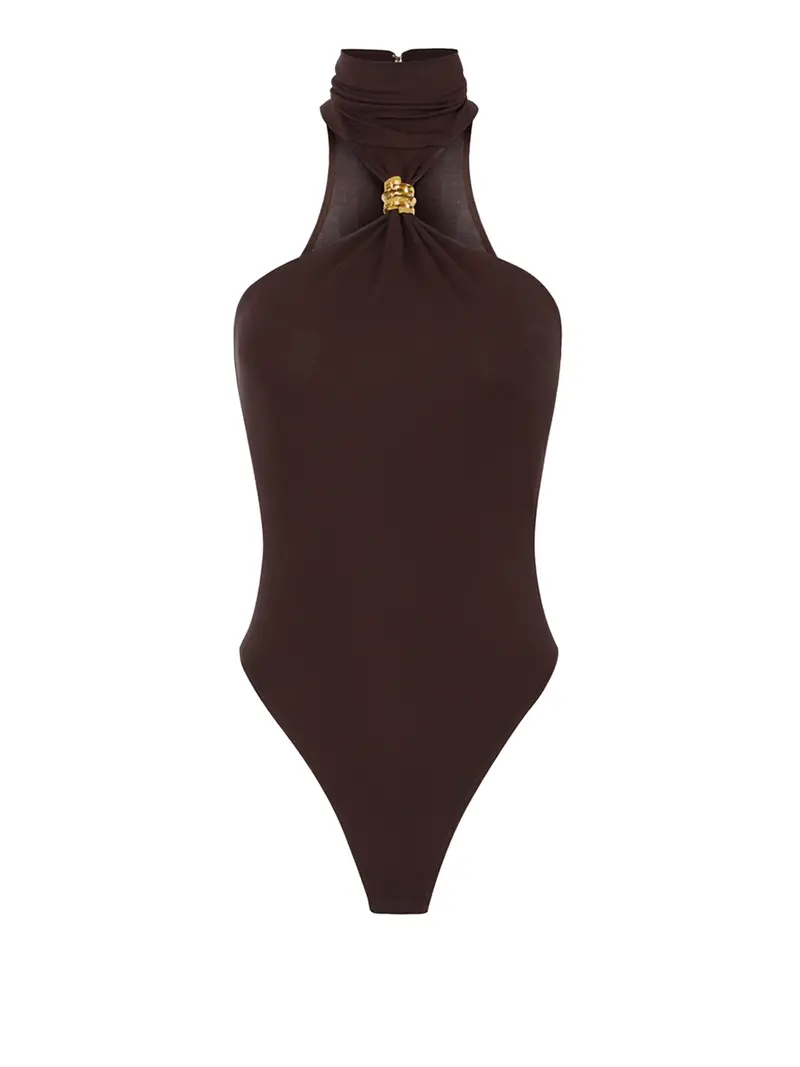 body elisabetta franchi da donna - darkhocolate Marrone
