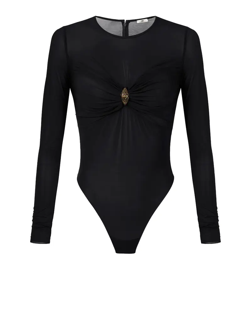 ELISABETTA FRANCHI Body Donna Nero 2493666