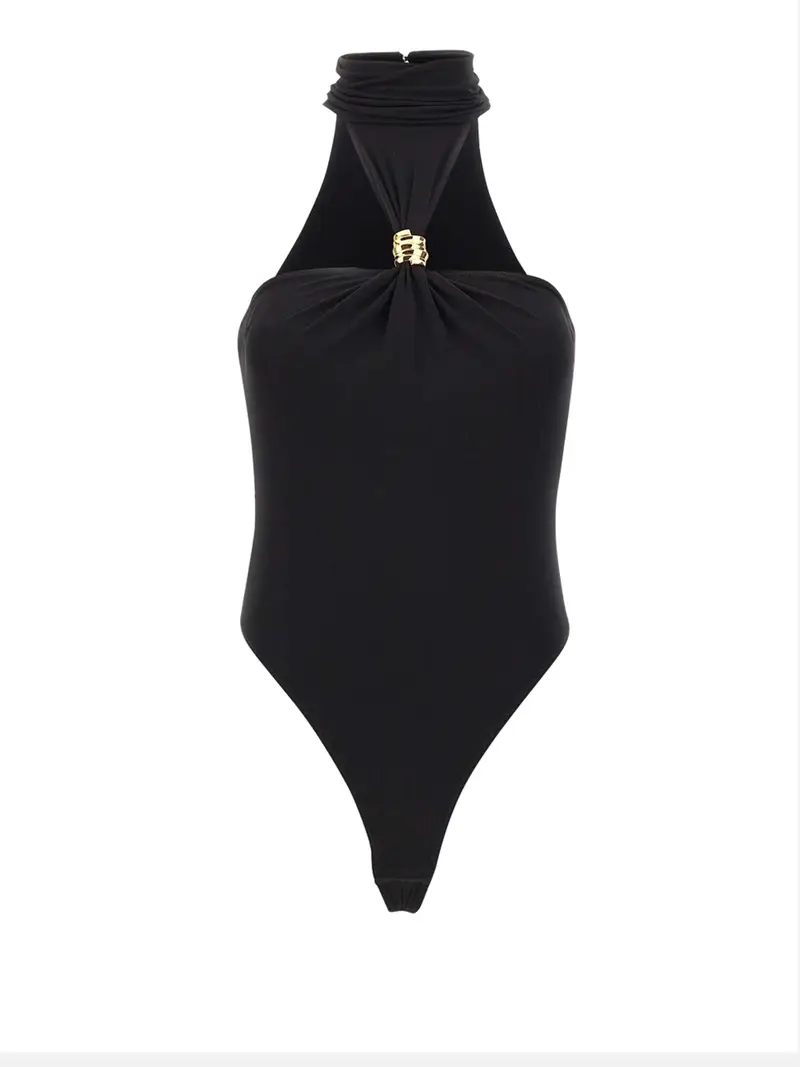 body elisabetta franchi da donna - nero