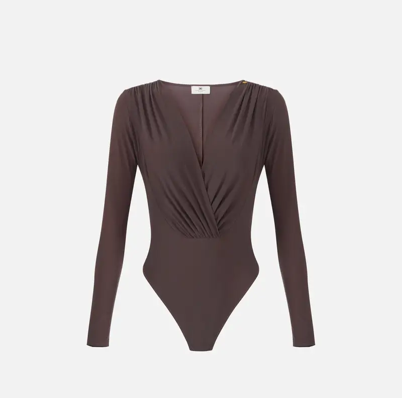 Body in georgette stretch