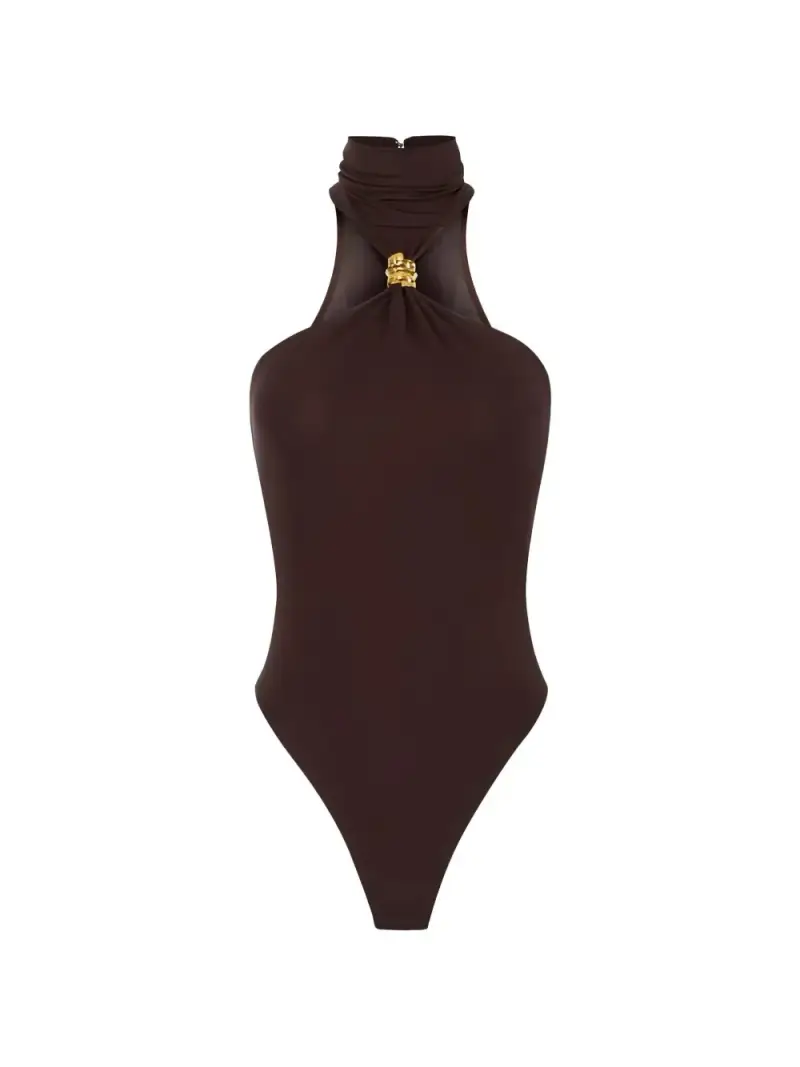 ELISABETTA FRANCHI Body Marrone 4179398