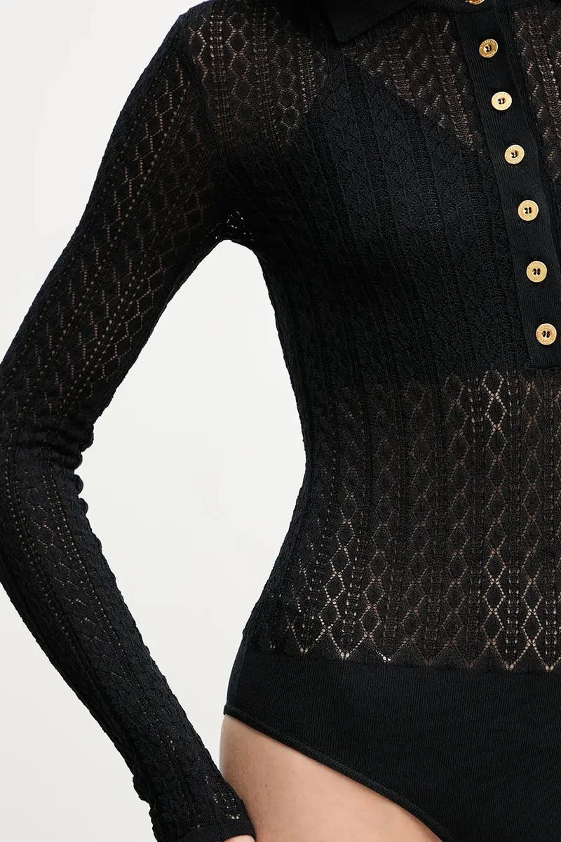 ELISABETTA FRANCHI Body Nero 4149809 miniatura 4