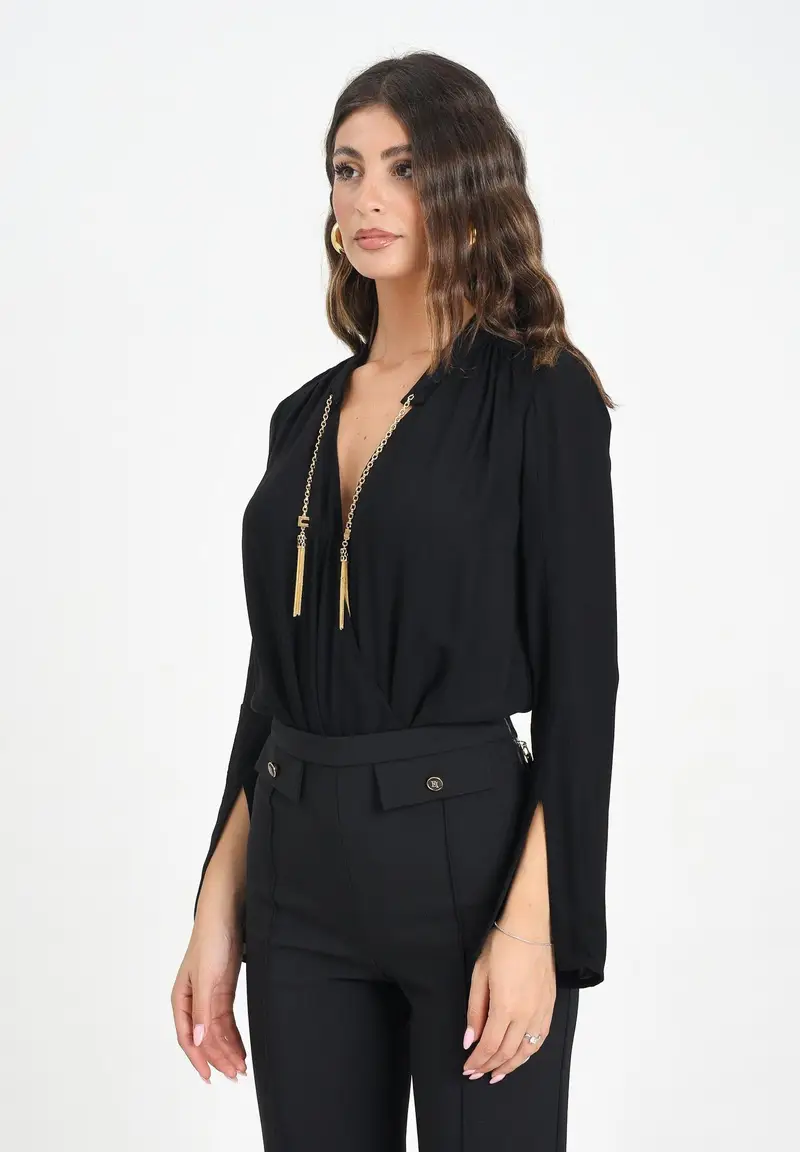 ELISABETTA FRANCHI Body Donna Nero 1284938