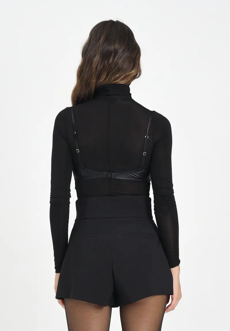 ELISABETTA FRANCHI Body Donna Nero 1284971 miniatura 3